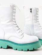 Wow Shoes Боти Darke Бели