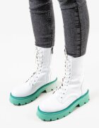 Wow Shoes Боти Darke Бели