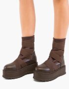 Wow Shoes Боти Eugenio 3 Кафяв