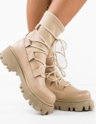 Wow Shoes Боти Henena Бежов