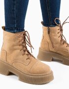 Wow Shoes Боти Lanaz Бежов