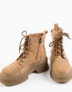 Wow Shoes Боти Lanaz Бежов