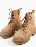 Wow Shoes Боти Lanaz Бежов