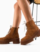 Wow Shoes Боти Lanaz Кафяв