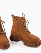 Wow Shoes Боти Lanaz Кафяв