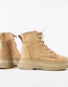 Wow Shoes Боти Manosy Бежов