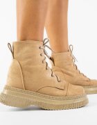 Wow Shoes Боти Manosy Бежов