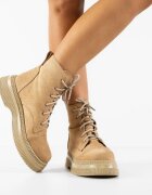 Wow Shoes Боти Manosy Бежов