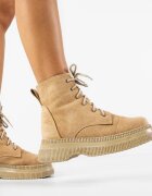 Wow Shoes Боти Manosy Бежов