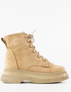 Wow Shoes Боти Manosy Бежов