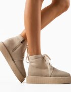 Wow Shoes Боти Rikon 3 Бежов