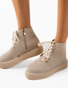 Wow Shoes Боти Rikon 3 Бежов