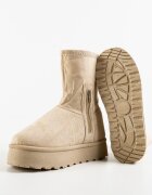Wow Shoes Ботуши Blazia Бежов