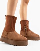 Wow Shoes Ботуши Blazia Камел