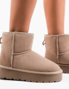 Wow Shoes Ботуши Operah Бежов