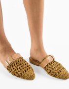 Wow Shoes Чехли Beachy Бежов