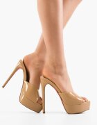 Wow Shoes Чехли Kare Нуд