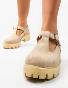 Wow Shoes Ежедневни Lybon Бежов