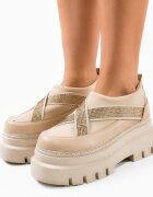 Wow Shoes Ежедневни Silkine Бежов