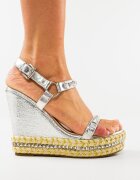 Wow Shoes Сандали Jakanza Сребърни