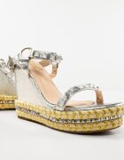 Wow Shoes Сандали Jakanza Сребърни
