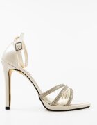 Wow Shoes Сандали на ток Aprey Бели