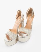 Wow Shoes Сандали на ток Bardic Сребърни