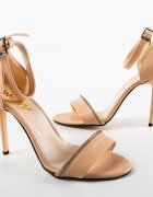 Wow Shoes Сандали на ток Cassius Бежов