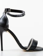 Wow Shoes Сандали на ток Cassius Черни