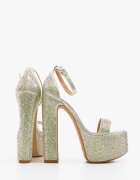 Wow Shoes Сандали на ток Courser Сребърни