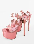 Wow Shoes Сандали на ток Destrier Лилав