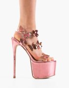 Wow Shoes Сандали на ток Destrier Лилав