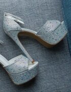 Wow Shoes Сандали на ток Ellaria Бели