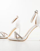 Wow Shoes Сандали на ток Flam Бели