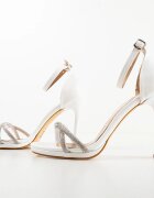 Wow Shoes Сандали на ток Flam Бели