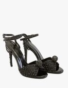 Wow Shoes Сандали на ток Genetor 2 Черни
