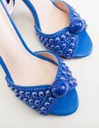Wow Shoes Сандали на ток Genetor Черни