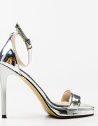 Wow Shoes Сандали на ток Grigo 2 Сребърни