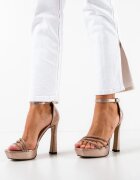 Wow Shoes Сандали на ток Hana Розови