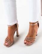 Wow Shoes Сандали на ток Hana Розови