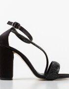 Wow Shoes Сандали на ток Heze 2 Черни