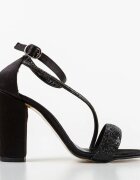 Wow Shoes Сандали на ток Heze 2 Черни