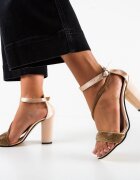 Wow Shoes Сандали на ток Heze Бежов