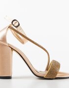 Wow Shoes Сандали на ток Heze Бежов