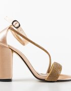 Wow Shoes Сандали на ток Heze Бежов