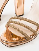 Wow Shoes Сандали на ток Jangor Розов