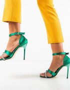 Wow Shoes Сандали на ток Krause Зелени