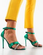 Wow Shoes Сандали на ток Krause Зелени