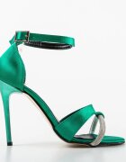 Wow Shoes Сандали на ток Krause Зелени