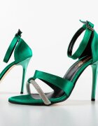 Wow Shoes Сандали на ток Krause Зелени